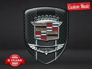Cadillac Decal Resina Stile Top Etichette Drift Auto Sport